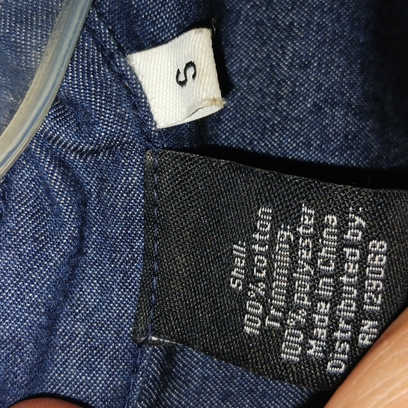 Desigual embroidered southwestern print denim button down - S - Picture 5 of 8